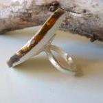 Round brown ring, fashion j..