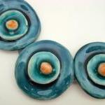 Blue necklace - azulado