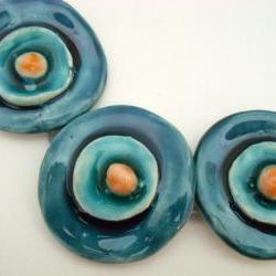 Blue necklace - azulado